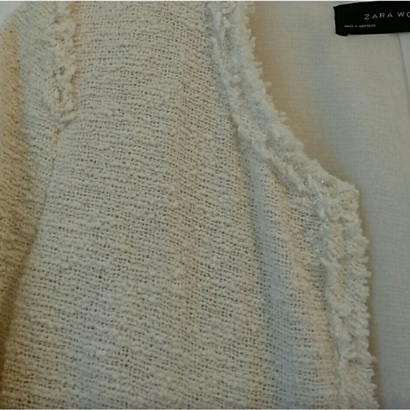 ZARA tweed boucle jacket - Picture 3 of 3